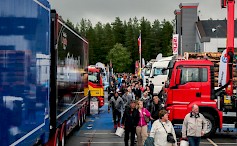 Power Truck Showssa elokuussa on jälleen paljon nähtävää. Kuva: Tomi Taivainen.