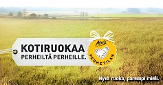 Atria Perhetilan –kiertue Kyläkaupan Ruokapuodissa perjantaina klo 12-18. Paikalla Larvatalon perhetila Nurmosta ja Atria Mestarit.