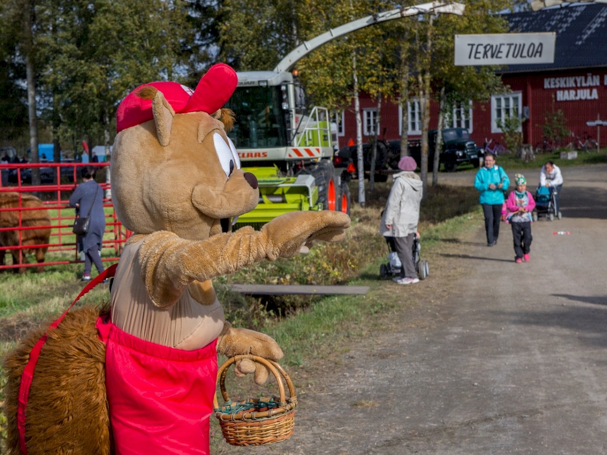 Keskikylän lasten maatalousnäyttelyssä on miellyttävä vastaanotto.