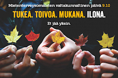 FinFami Etelä-Pohjanmaa ry:n järjestämä ILONA toisillemme -tapahtuma Kyläkaupan Kauppakadulla ma 9.10. klo 11-17.