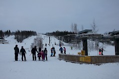 Lakiksen rinteet ovat mainiossa kunnossa.