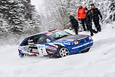 Tuomas Kamila on piiskannut Opel Astran luokkavoittoon niin F-rallisarjassa kuin nyt viime sunnuntaina Rallisprintin SM-sarjan avauksessakin. (Kuva: Toni Ollikainen)