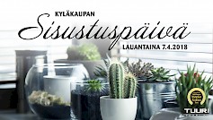 Kyläkaupan sisustusosasto on täynnä ihania sisustusideoita. Kyläkaupassa vietetään sisustuspäivää lauantaina 7.4.