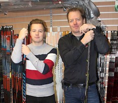 Roope ja Janne Kultalahti lupaavat asiakkaille yksilöllistä palvelua.