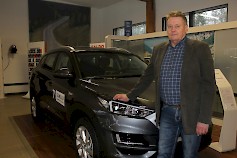 Esa Autio muistuttaa niin Hyundai Tucsonin kuin muidenkin Hyundai-mallien seitsemän vuoden takuusta, joka on voimassa ilman kilometrirajoitusta.