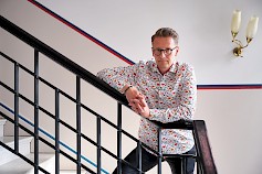Vaasan kaupunginteatterin johtaja Seppo Välinen. Kuva Linus Lindholm.