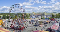Maailman suurin lapsille ilmainen huvipuisto Miljoona Tivoli Tuurissa 15.8.2021 asti joka päivä kello 13-19.