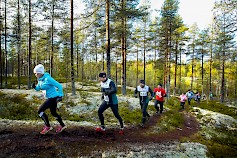 Lepokallion lenkillä pääsee juoksemaan maastoreiteillä. Kuva Matti Hautalahti.