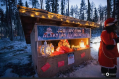 Joulutoivekirjeet suomeksi ja ruotsiksi ovat tervetulleita Joulupostin Alakylän sivukonttorille. Kirjeet toimitetaan perille joulupukin virallisella postihevosella Hopella ja joulupukki vastaa kirjeeseen joulua ennen. Kuva: Photography Antti Järvinen