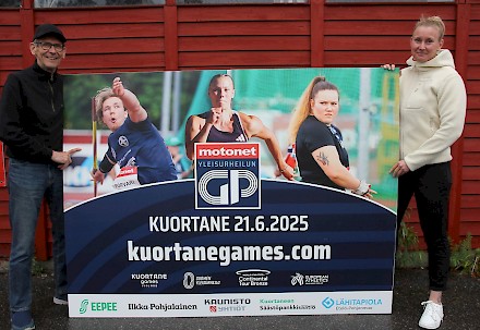 Heikki Savela ja Tanja Hietikko sanovat Kuortane Gamesin urheilijakattauksen olevan niin laadukas, kuin käytettävissä olevilla resursseilla on mahdollista luoda.