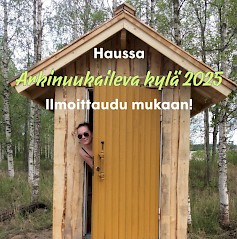 Arkinuukaileva kylä 2025 -mainoskuva, kuvaaja Tuire Kettunen.