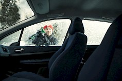 Autosta on nähtävä ulos kaikkiin suuntiin. Kuva: Nina Mönkkönen / Liikenneturva.