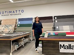 Kotimaton omistaja Maria Viita-aho-Tohni lupaa jouluista kaupantekoa.