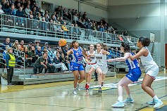 Vimpelin Vedon kausi naisten Korisliigassa on sujunut mainiosti. Kuva: Koripalloliitto/Pasi Ahola.