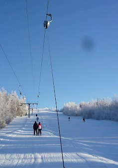 Lakis tarjoaa mainion ympäristön nauttia talvesta.
